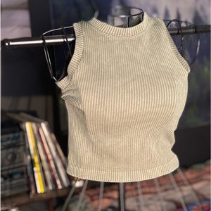 Olive green tank
